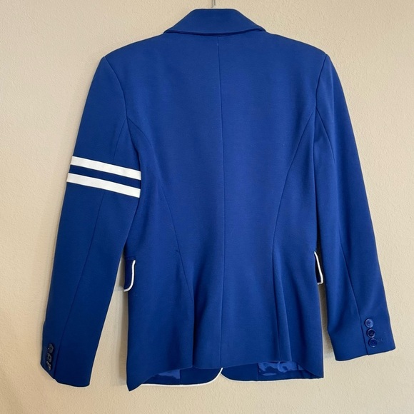 PINKO Made in Italy Blue Jacket Blazer Luxury Designer Size 38 / US 2 - Picture 2 of 16